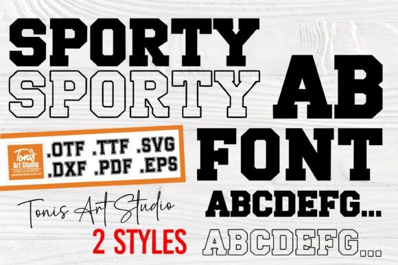 Ab Sporty: Bold Athletic Font for Designs