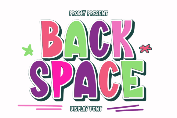 Back Space Font: Blending Casual Elegance with Modern Design Versatility