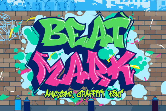 Beat Mark: Urban Graffiti Font for Bold Design