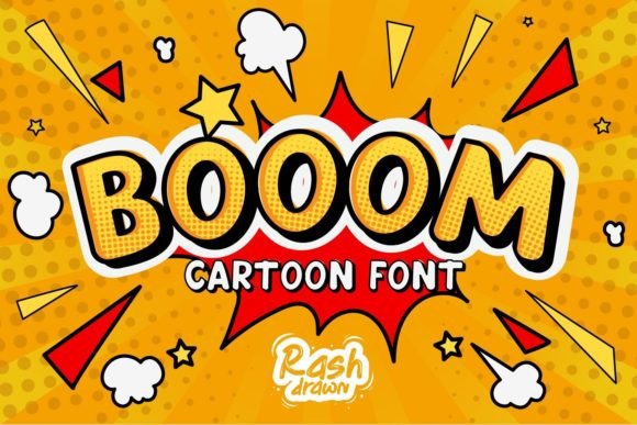 Booom: The Ultimate Comic Book Font for Bold Visual Impact