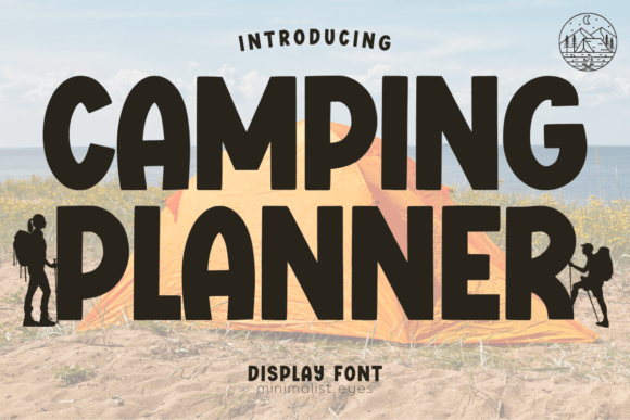 Camping Planner: A Bold, Playful Display Font