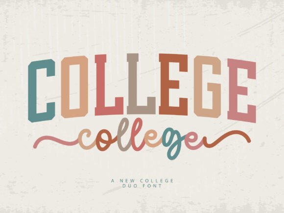 College Duo: A Versatile Serif for Bold Branding