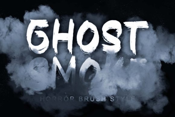 Ghost Smoke: Elevating Dark Aesthetics with an Elegant Horror Font