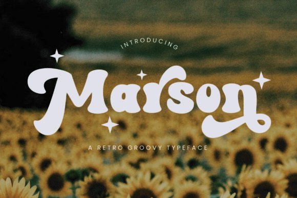 Marson: Modern Retro Typography