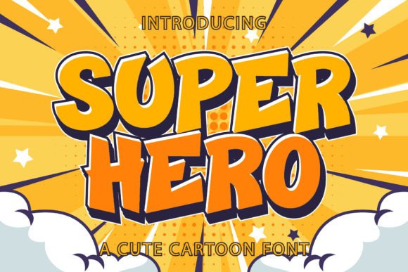 Super Hero: Bold Typography for Confident Design