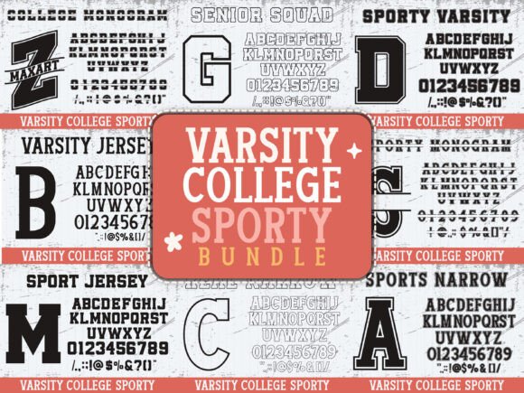 Varsity College Sporty Bundle: Bold Design