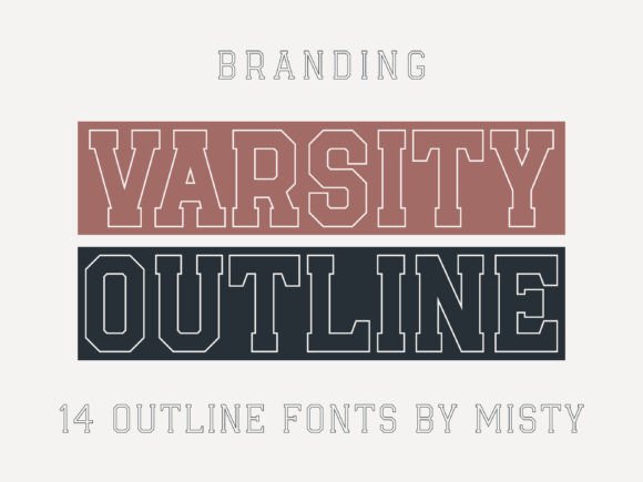 Varsity Outline: A Practical Guide to Classic Collegiate Typography