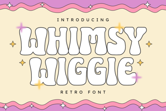 Whimsy Wiggle: Retro Charm for Modern Design